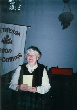Martha McLeod at Old Bethesda